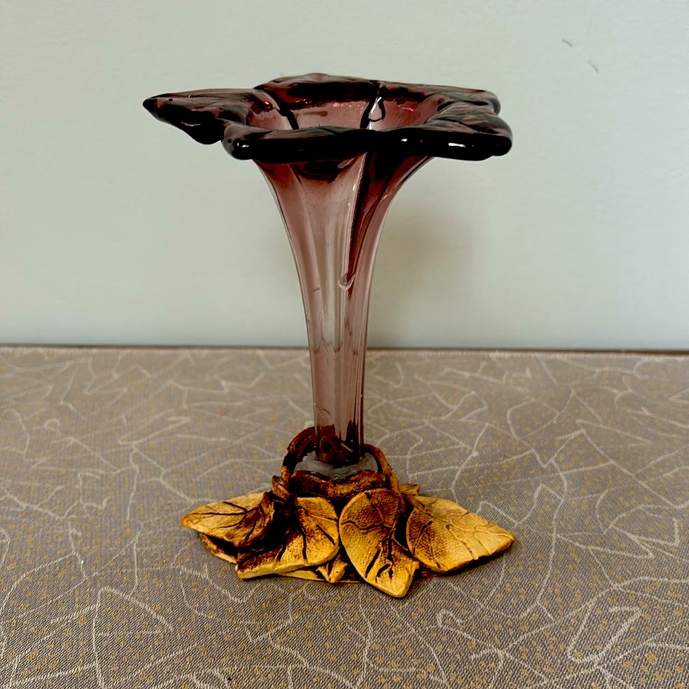 Terra Art Glass Vase